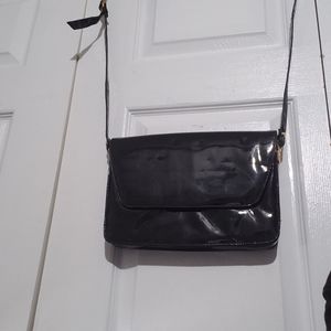 Bally Black Patent Crossbody